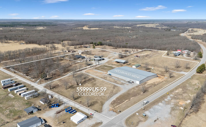 Pictures of Land, Mixed Use, Multifamily property located at 13354 E 520 Rd, Colcord, OK 74338 for sales - image #1