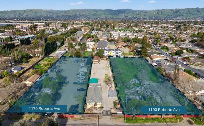 Pictures of Land property located at 1170 & 1190 Roberts Ave, San Jose, CA 95122 for sales - image #1