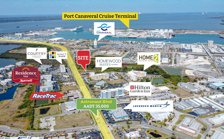 Pictures of Retail property located at 9010 Astronaut Blvd, Cape Canaveral, FL 32920 for sales - image #1