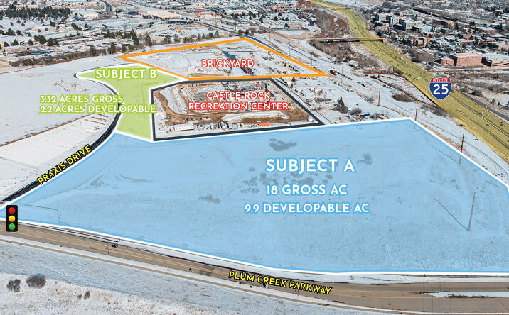 Pictures of Land property located at Plum Creek Parkway & I-25 Castle Rock, Castle Rock, CO 80104 for sales - image #1