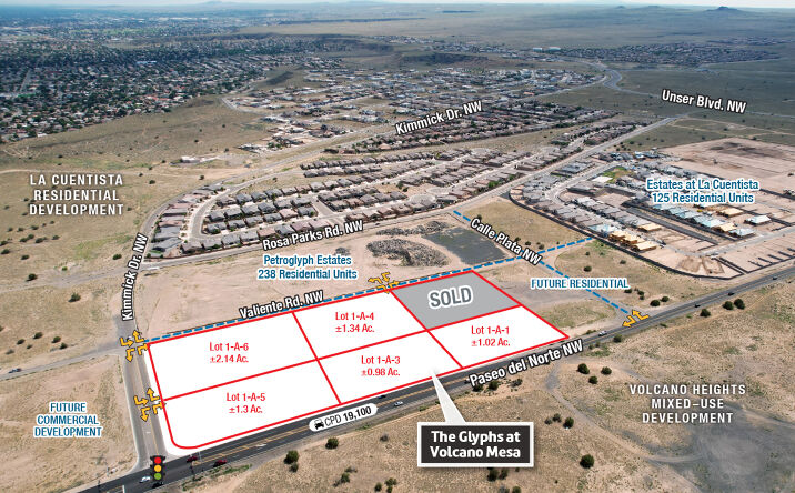 Pictures of Land property located at SWC Paseo Del Norte & Kimmick Dr SW,, Albuquerque, NM 87120 for sales - image #1