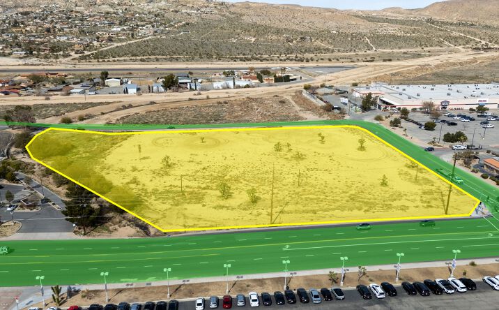 Pictures of Land property located at 57794 29 Palms Hwy, Yucca Valley, CA 92284 for sales - image #1