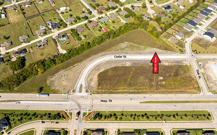 Pictures of Land, Office, Retail property located at Cedar St, Lavon, TX 75166 for sales - image #1