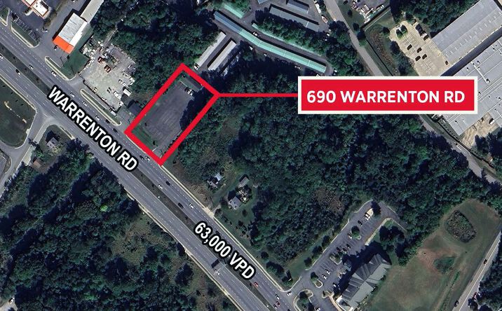 Pictures of Land property located at 690 Warrenton Rd, Fredericksburg, VA 22406 for sales - image #1