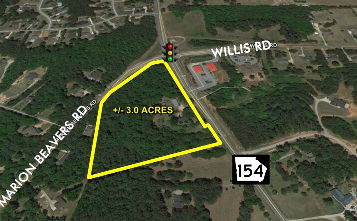 Pictures of Land property located at Hwy 154 & Marion Beavers Road, Sharpsburg, GA 30277 for sales - image #1
