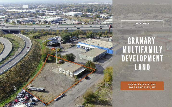 Pictures of Industrial, Land, Multifamily property located at 435 Fayette Ave S, Salt Lake City, UT 84101 for sales - image #1