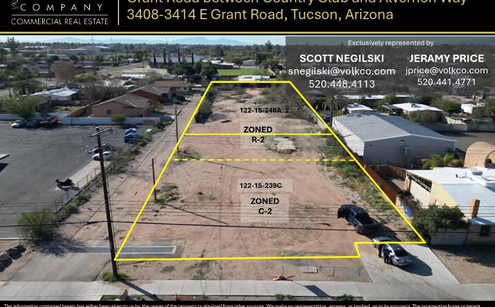 Pictures of Land property located at 3408-3414 E Grant Road, Tucson, AZ 85716 for sales - image #1