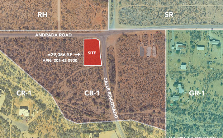 Pictures of Land property located at 3106 E Andrada Rd, Vail, AZ 85641 for sales - image #1