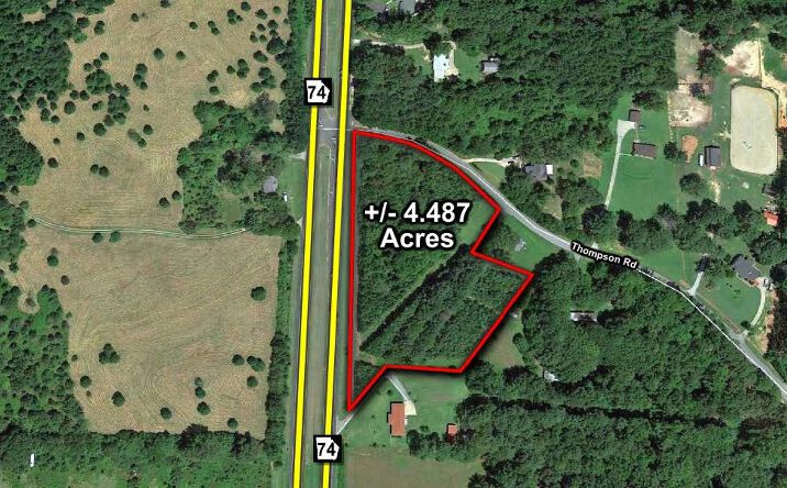 Pictures of Land property located at Hwy 74 & Thompson Rd, Tyrone, GA 30290 for sales - image #1