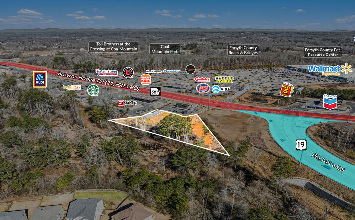 Pictures of Land property located at 0 Browns Bridge Rd - Cumming, GA, Cumming, GA 30040 for sales - image #1
