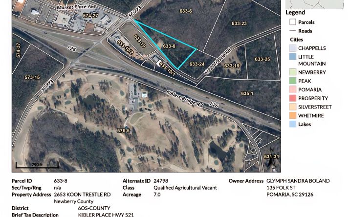 Pictures of Land, Mixed Use property located at 2653 Koon Trestle Rd, Pomaria, SC 29126 for sales - image #1