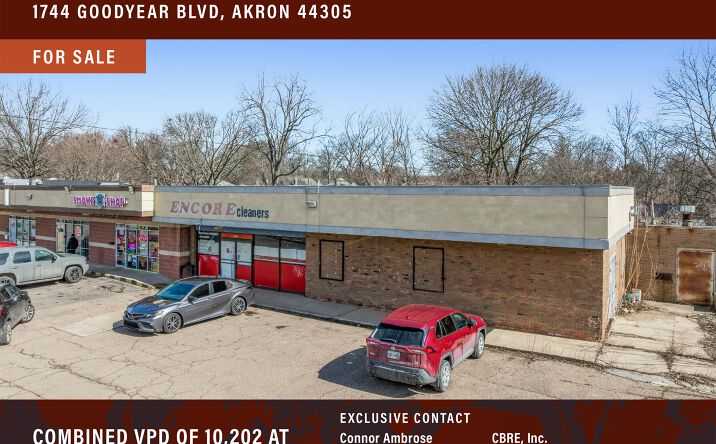Pictures of Retail property located at 1744 Goodyear Blvd, Akron, OH 44305 for sales - image #1
