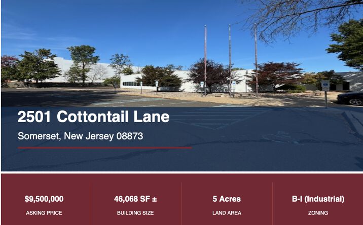Pictures of Industrial property located at 2501 Cottontail Ln, Franklin Township, NJ 08873 for sales - image #1