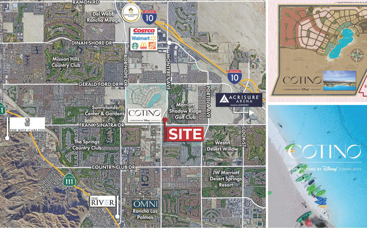 Pictures of Land property located at Monterey Ave & Frank Sinatra, Rancho Mirage, CA 92270 for sales - image #1
