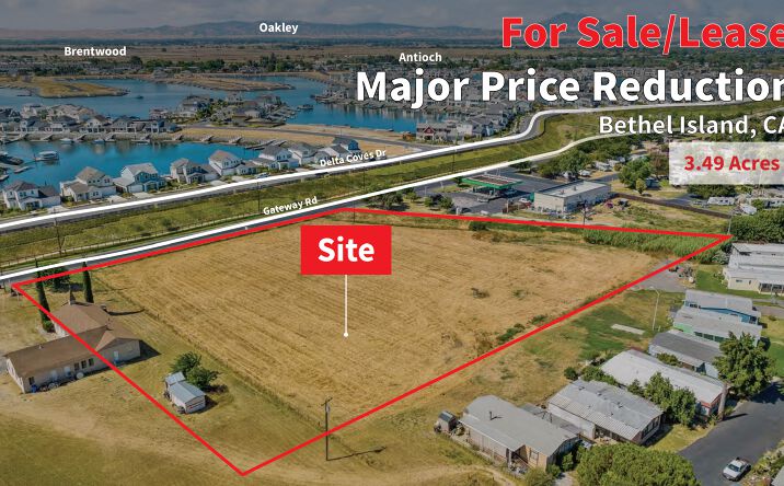 Pictures of Land, Retail property located at 3615 Gateway Rd, Bethel Island, CA 94511 for sales - image #1