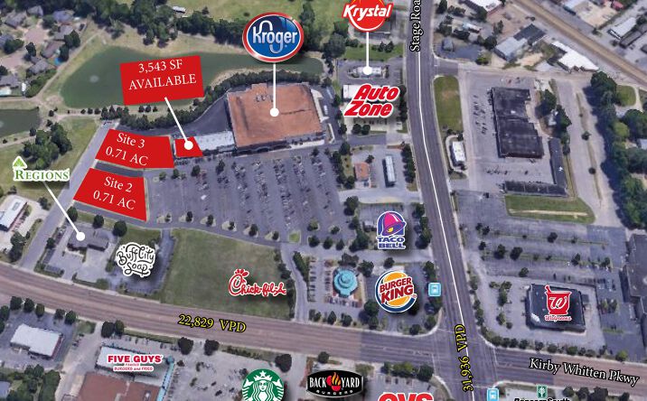 Pictures of Land property located at 2942 Kirby Whitten Rd, Bartlett, TN 38134 for sales - image #1