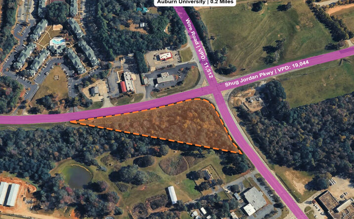 Pictures of Land property located at Shug Jordan Pkwy, Auburn, AL 36832 for sales - image #1