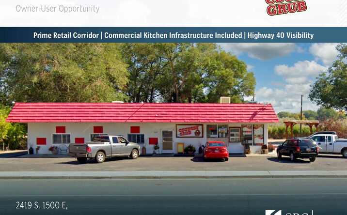 Pictures of Retail property located at 2419 S 1500 E, Vernal, UT 84078 for sales - image #1