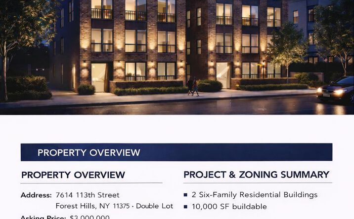 Pictures of Multifamily property located at 7614 113th Street, Forest Hills, NY 11375 for sales - image #1