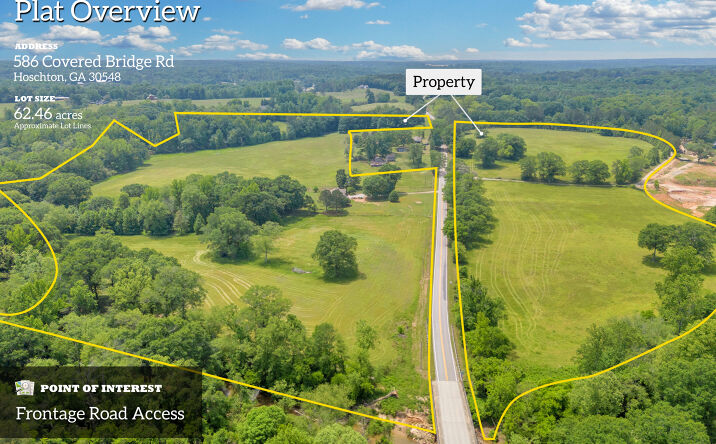Pictures of Land, Mixed Use, Multifamily property located at Covered Bridge Rd, Hoschton, GA 30548 for sales - image #1