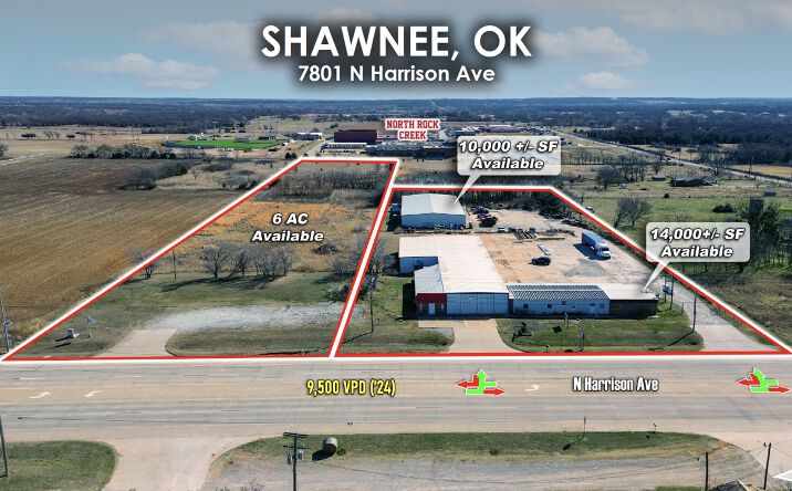 Pictures of Industrial property located at 7801 N Harrison Ave, Shawnee, OK 74804 for sales - image #1