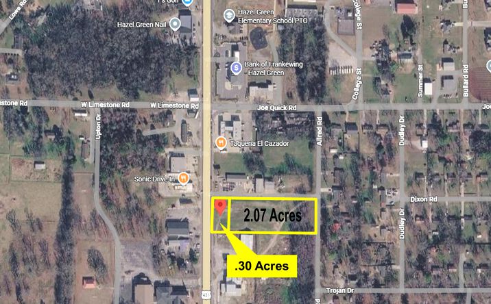 Pictures of Land property located at 14172 Hwy 231/431 N, HAzel Green, AL 35750 for sales - image #1