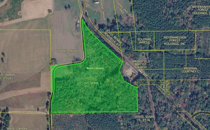Pictures of Land property located at Aubrey Rd, Mount Lebanon, LA 71028 for sales - image #1