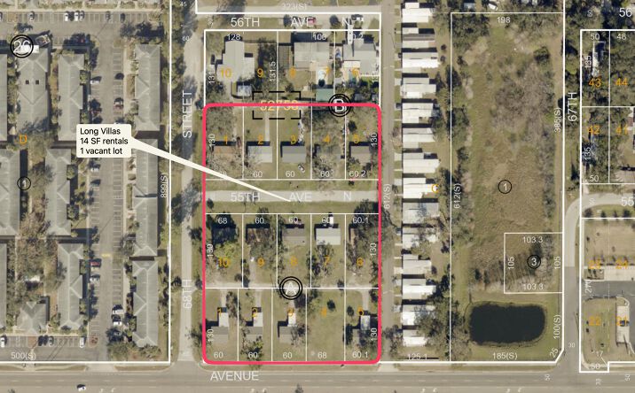 Pictures of Multifamily property located at 6797 54th Ave N, St. Petersburg, FL 33709 for sales - image #1