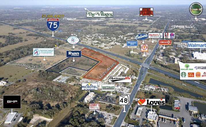 Pictures of Land property located at 5845 Old 313, Bushnell, FL 33513 for sales - image #1