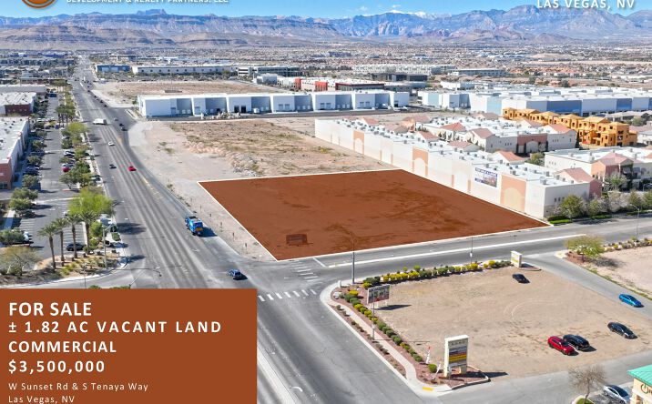 Pictures of Land property located at 7360 W Sunset Rd, Las Vegas, NV 89113 for sales - image #1