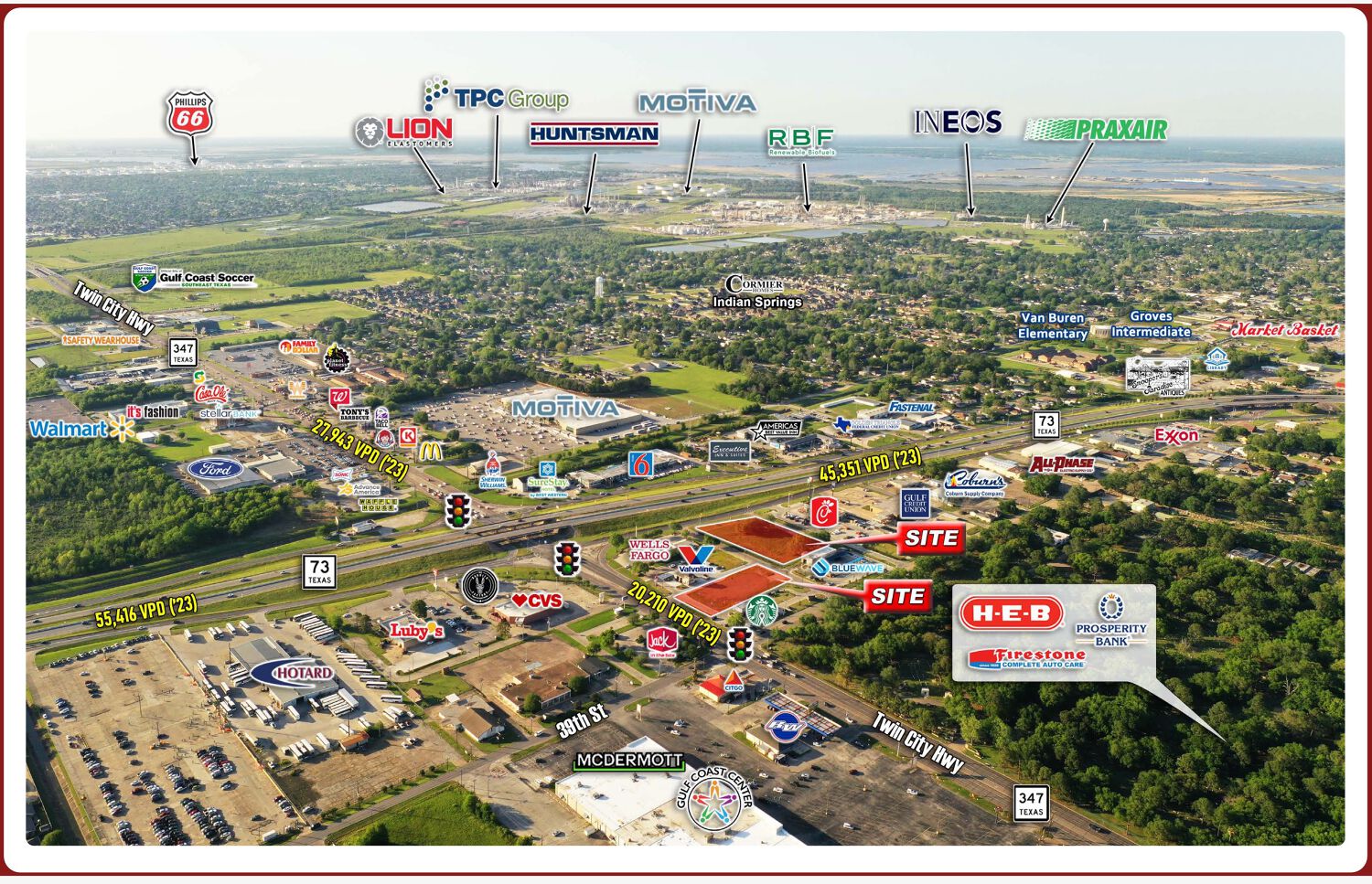 Groves Tx 3992 Twin City Hwy, Groves, TX 77619 | Crexi.com