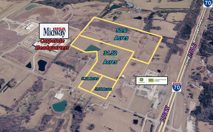 Pictures of Land property located at Interstate 70 & Route J, Rocheport, MO 65279 for sales - image #1