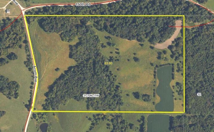 Pictures of Land property located at 15400 Acorn Avenue, Douds, IA 52552 for sales - image #1
