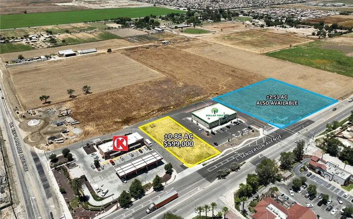 Pictures of Land property located at S Sanderson Avenue, San Jacinto, CA 92582 for sales - image #1