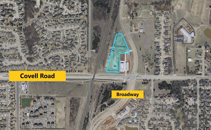 Pictures of Land property located at Corner of Broadway and Covell Road, Edmond, OK 73034 for sales - image #1