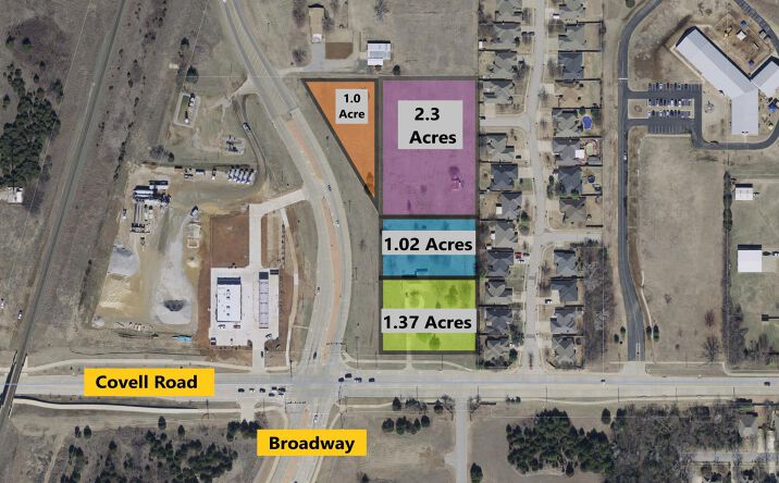 Pictures of Land property located at Corner of Broadway and Covell Rd, Edmond, OK 73034 for sales - image #1