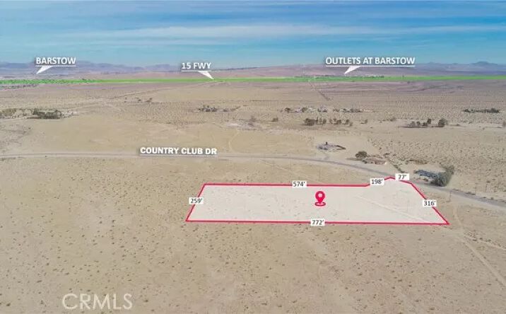 Pictures of Land property located at Country Club, Barstow, CA 92311 for sales - image #1