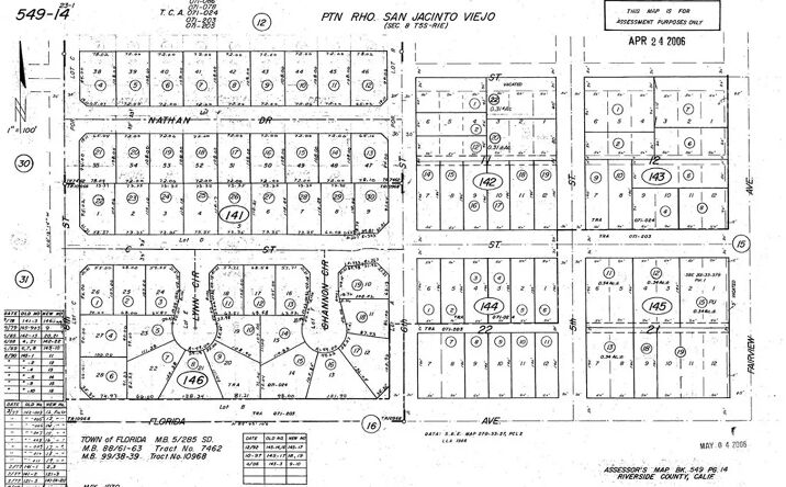 Pictures of Land property located at E. Florida, Hemet, CA 92545 for sales - image #1