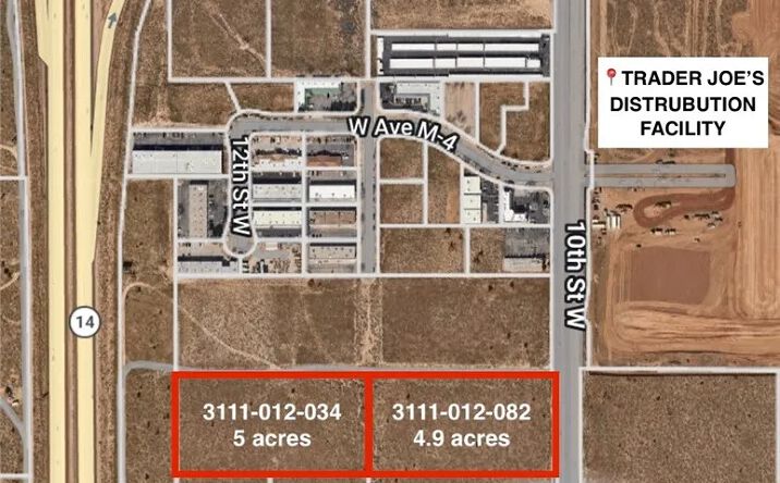 Pictures of Land property located at W 10th Street, Palmdale, CA 93551 for sales - image #1