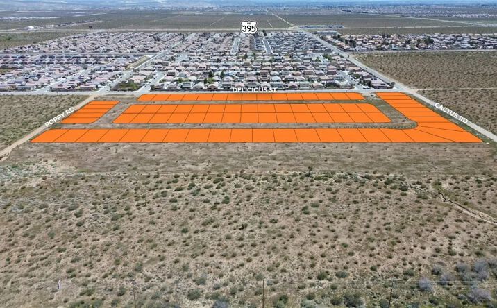 Pictures of Land property located at Nwc Of Delicious, Adelanto, CA 92301 for sales - image #1