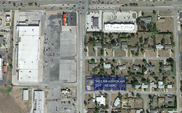 Pictures of Retail, Land property located at 3423 NW Kinyon Ave, Lawton, OK 73505 for sales - image #1
