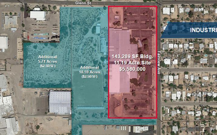 Pictures of Industrial property located at 2727 N. Fairview Avenue, Tucson, AZ 85705 for comps - image #1