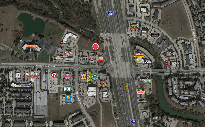 Pictures of Land property located at NWQ Western Center Boulevard & I-35, Fort Worth, TX 76131 for comps - image #1
