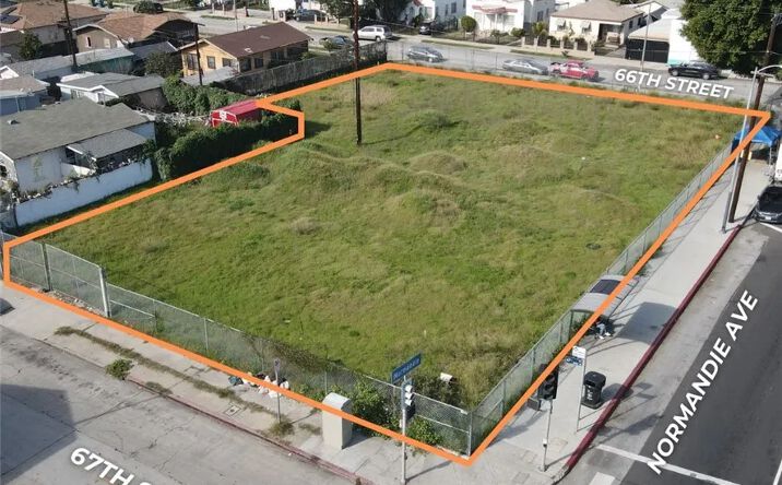 Pictures of Land property located at 6617 S Normandie, Los Angeles, CA 90044 for sales - image #1