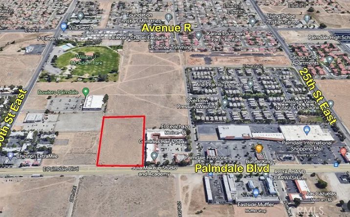 Pictures of Land property located at E Palmdale, Palmdale, CA 93550 for sales - image #1