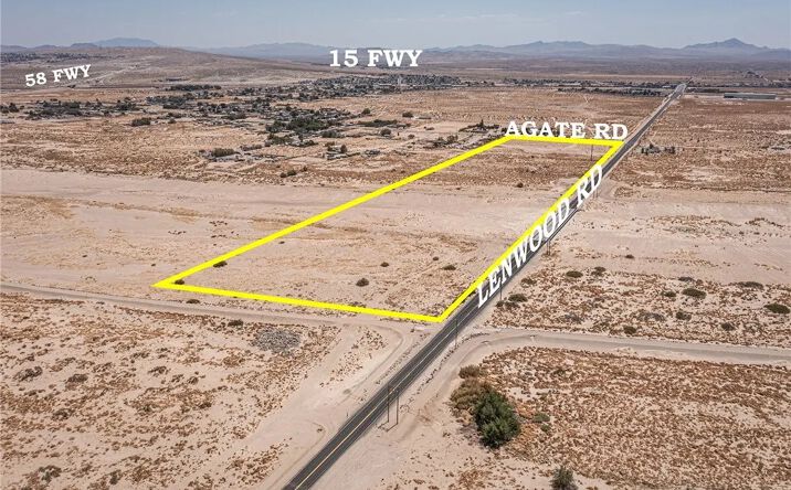 Pictures of Land property located at 35453 Lenwood, Barstow, CA 92311 for sales - image #1