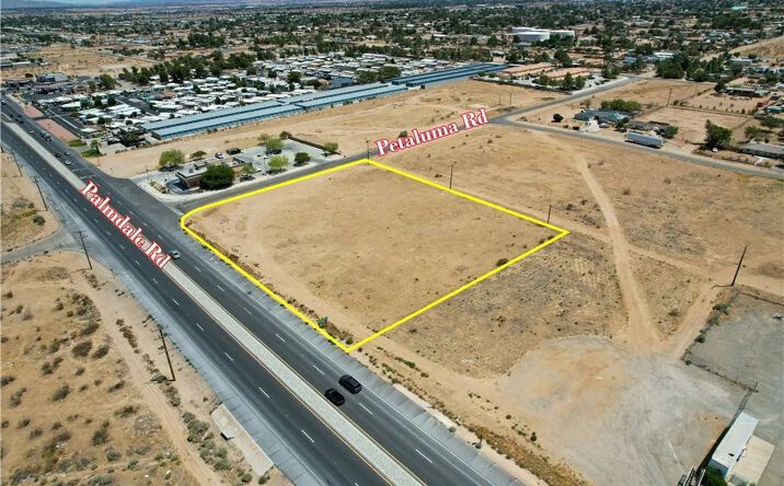 Pictures of Land property located at 14285 Palmdale, Victorville, CA 92392 for sales - image #1