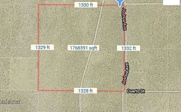 Pictures of Land property located at Joshua, Lucerne Valley, CA 92356 for sales - image #1