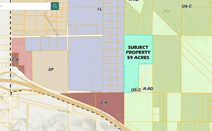 Pictures of Land property located at 20th, Desert Hot Springs, CA 92240 for sales - image #1
