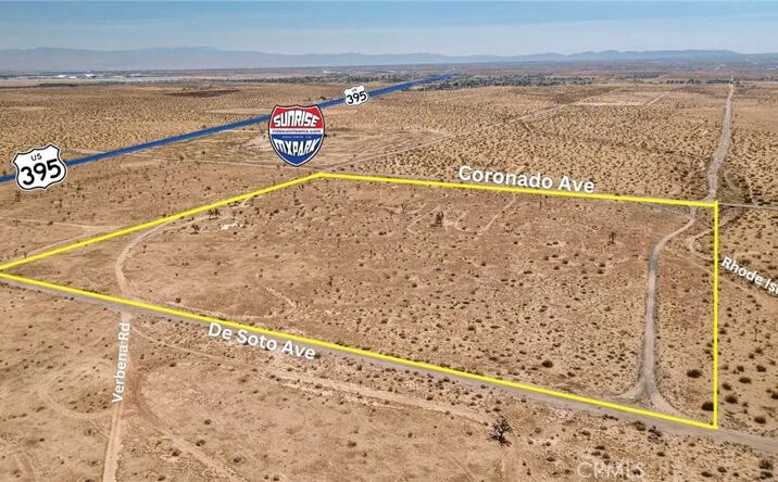 Pictures of Land, Industrial property located at Verbena, Adelanto, CA 92301 for sales - image #1